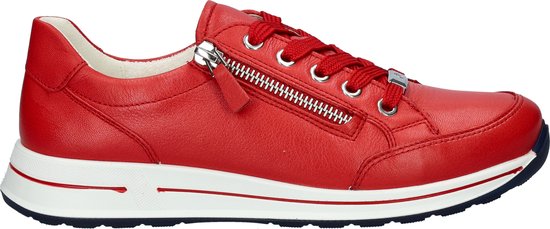 Ara Osaka 2.0 dames sneaker - Rood - Maat 38