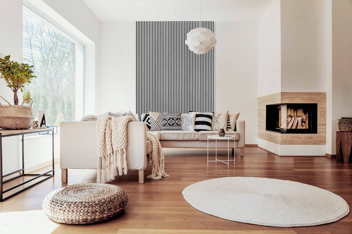 WallingtonNL Akoestisch Decor Houten wandbekleding Zilver Eiken met Duitse Gründlichkeit