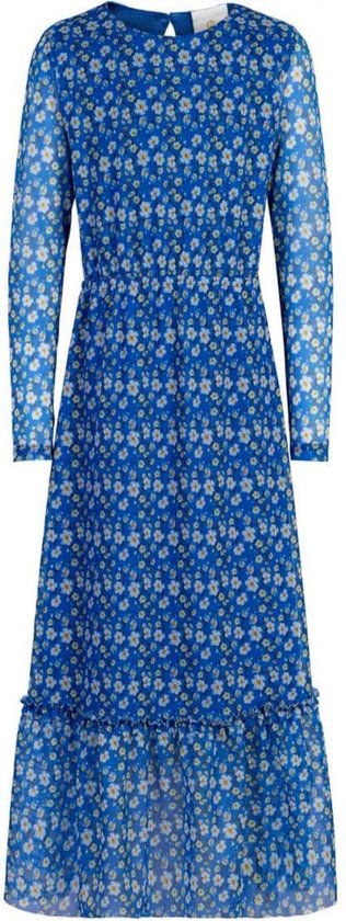 The New Meisjes jurken The New Lange jurk blauw 110/116 | bol.com