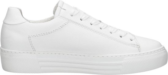 Gabor 460.1 Lage sneakers - Leren Sneaker - Dames - Wit - Maat 36