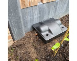 Rattenvoerdoos met rattenklem (Set van 2) - Rattenval - Rattenkist voor binnen en buiten