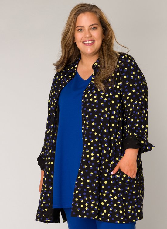 COLLETTA blouse stippen print