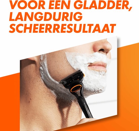 Gillette - Fusion 5 - Scheerset - Comfortabele scheerbeurt - Houder & 11 Navulmesjes