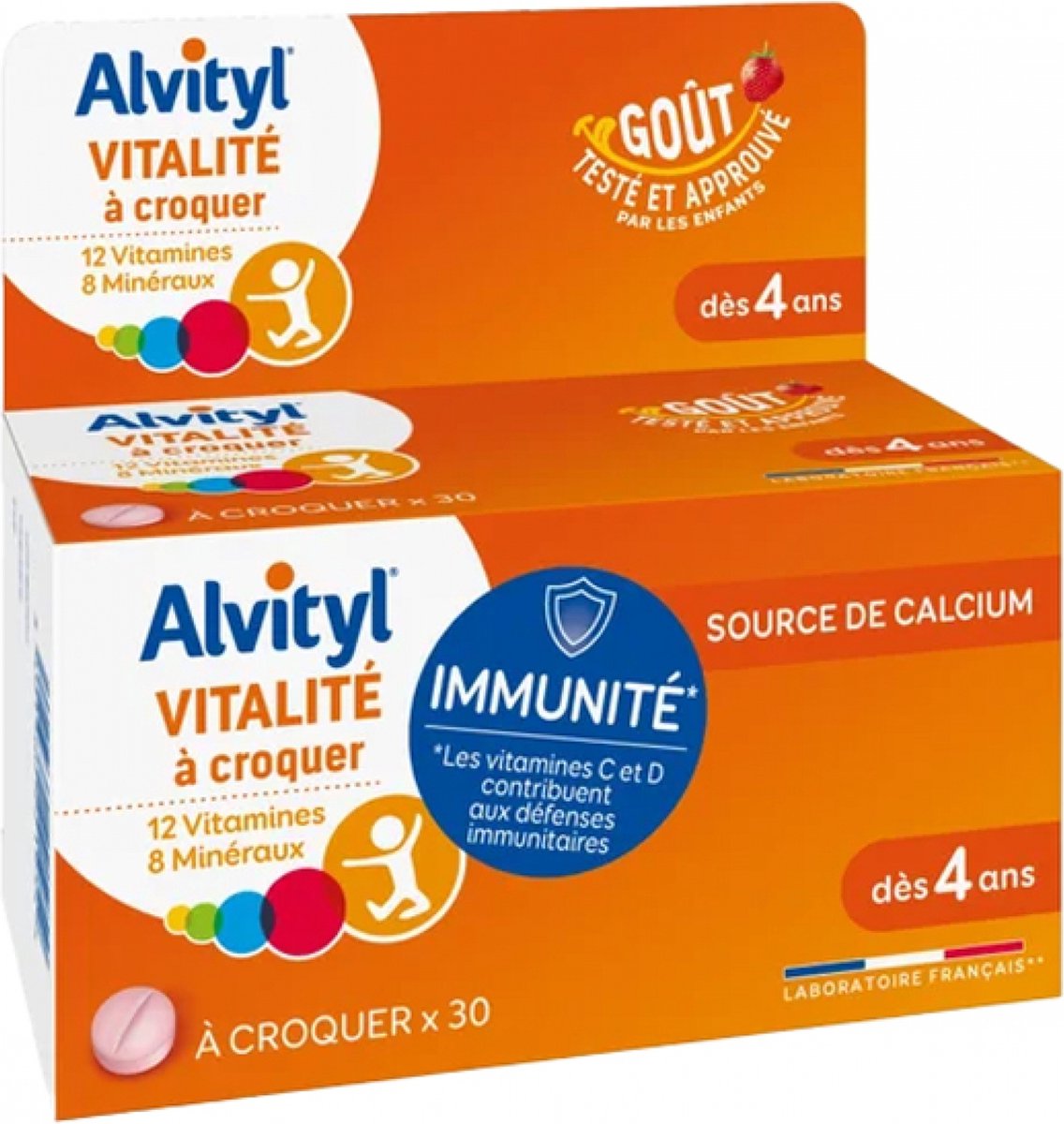 Goedkoopste Alvityl Vitalité 30 Kauwtabletten