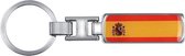 CHPN - Sleutelhanger van Spanje - Spaanse vlag - Sleutelhanger - Keychain - Spanje - Cadeau - Vlag - Spain Keychain