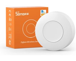 SONOFF SNZB-01P Mini draadloze knop, vereist SONOFF Hub, Zigbee-verbinding, 3-weg multifunctionele bedieningsknop, compatibel met Alexa, Smartthings, IFTTT