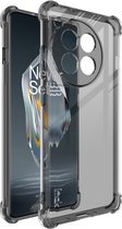 Coque Imak OnePlus 12R TPU + Protecteur d'écran Transparent Zwart
