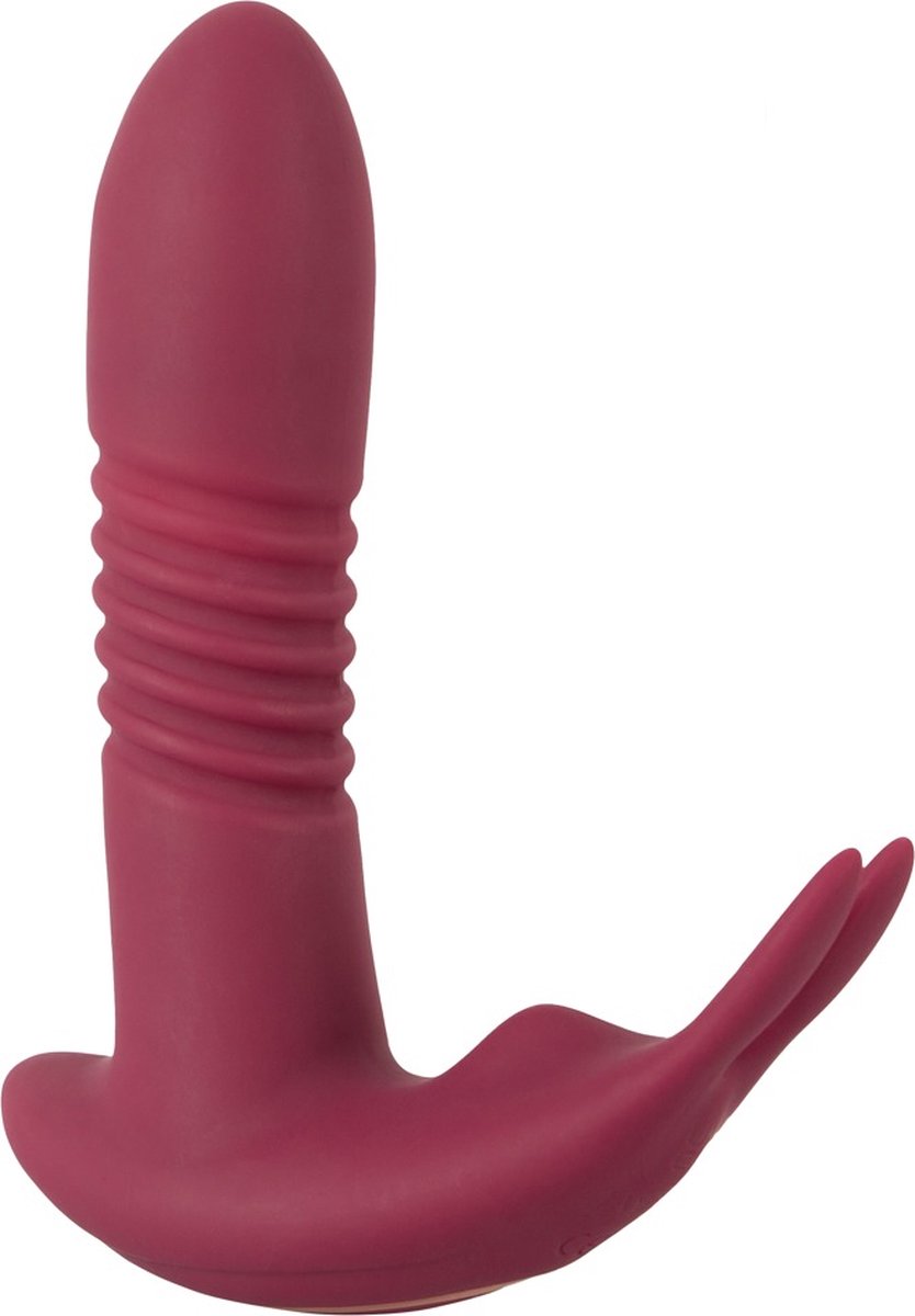 Javida Rc Hands-Free 3 Functionele Vibrator Rood
