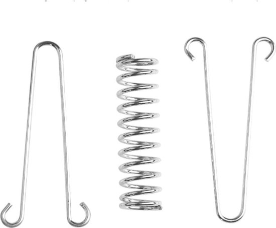 Fixation D'auvent à Tension à Ressort à Boucle, Accessoire De Fixation De Voile D'ombrage Avec 4 Ressorts Hélicoïdaux Pour Auvents De Tente