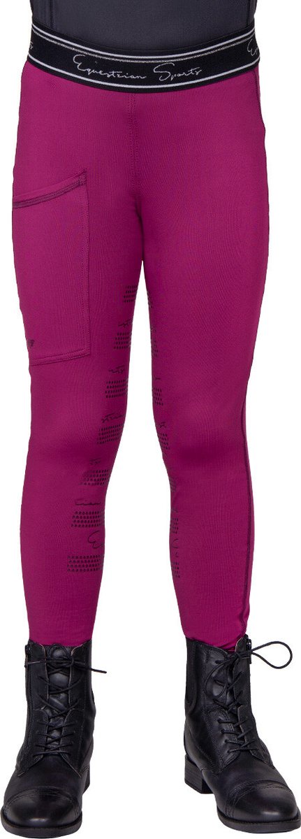 QHP - Rijlegging Eden Junior - Fullgrip - Raspberry - 140