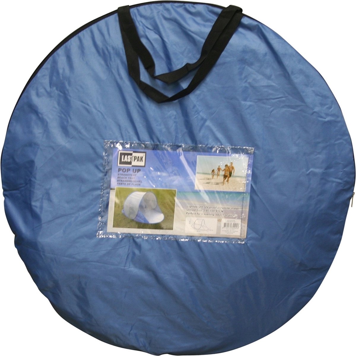 Pop Up Tent 245 X 145 X 95 Cm Waterdicht & Uv Beschermd - Blauw - 2 Persoons – foto 2
