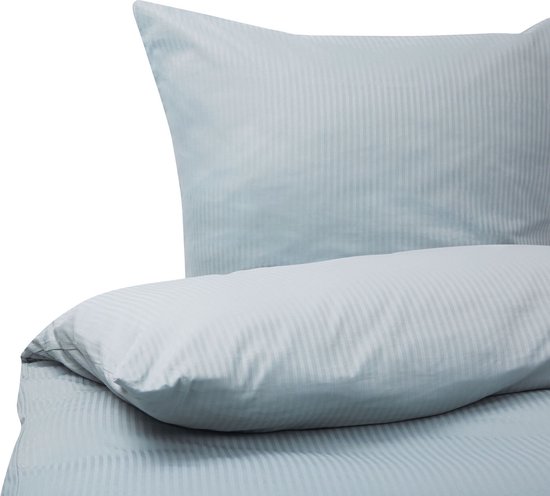 BELIANI AVONDALE - Beddengoed - Lichtgrijs - 220 x 240 cm - Katoen