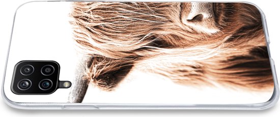 Coque Samsung Galaxy A12 - Scottish Highlander - Vache - Animaux - Siliconen
