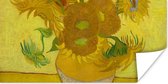 Poster Zonnebloemen - Vincent van Gogh - 150x75 cm
