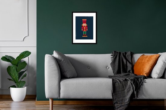 Illustration de Noël d'un casse-noix 30x40 cm - petit