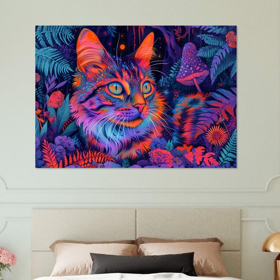 Het laatste avondmaal gesneden relëf canvas muurkunst, relgeus