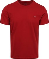Levi's - T-shirt Original Rood - Heren - Maat L - Regular-fit