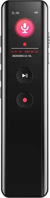 LifeGoods Digitale Voice Recorder - USB Oplaadbaar - 8GB Interne Opslag