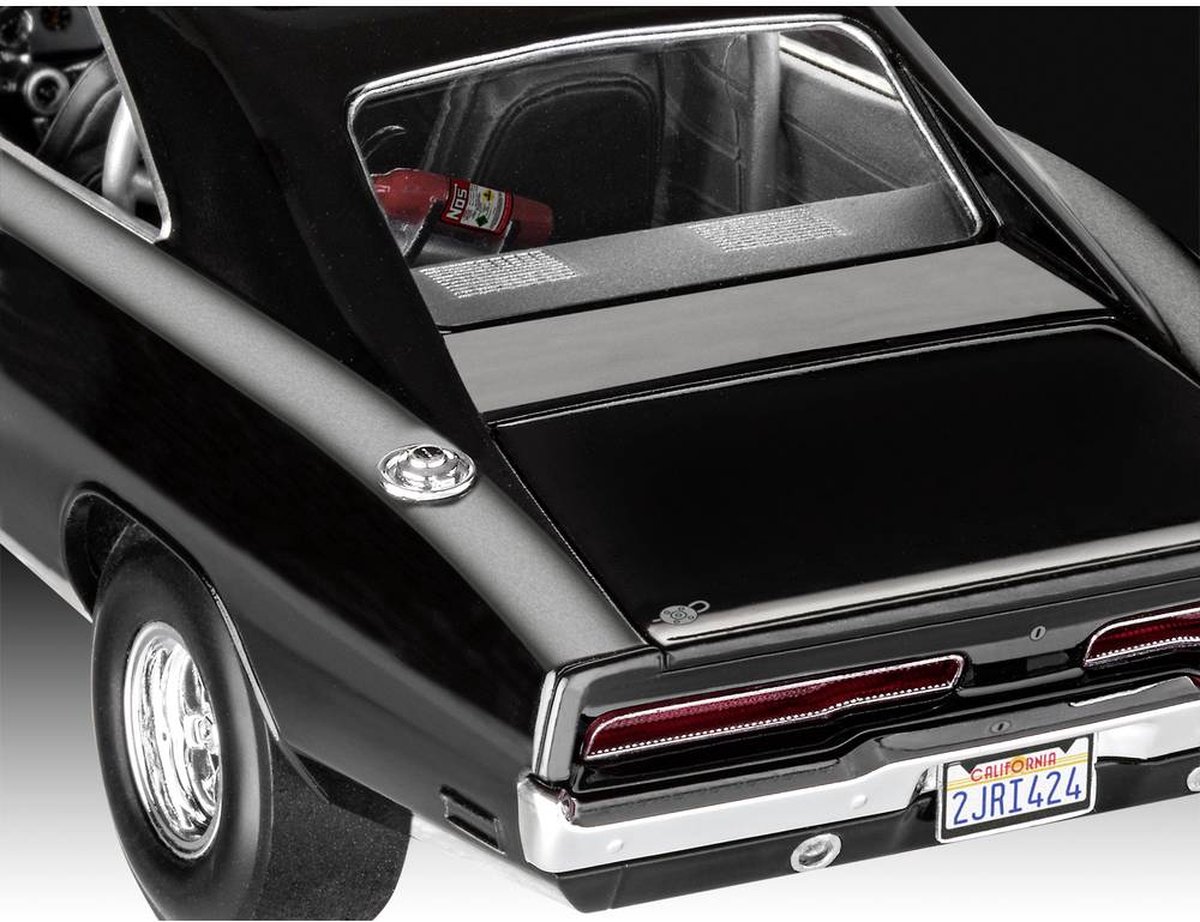 Revell Modelbouwpakket Auto - 07693 Fast - Furious - Dominics 1970 Dodge Charger Car Plastic - 1:25 - Modelbouw — afbeelding 9