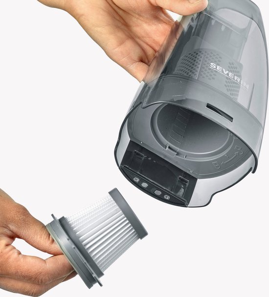 Severin HV 7147 - Aspirateur à main sans fil avec accessoires combinés