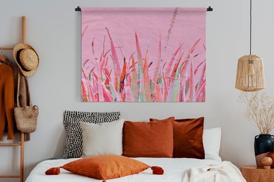 Tapisserie - Tapisserie - Été - Plantes - Pastel - 120x90 cm - Tapisserie