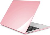 Laptopcover - Geschikt voor MacBook Air 13,6 inch - Case - Cover Hardcase - A2681 M2 (2022) - Kristal Roze
