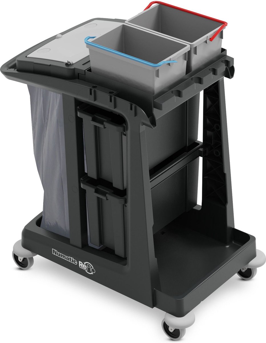 Numatic Werkwagen ReFlo ECO-Matic EM2 - Zwart