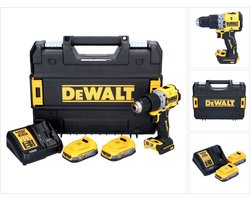 DeWALT DCD805E2T Compacte accu klop-/schroefboormachine 18V XR 1.7Ah POWERSTACK in TSTAK