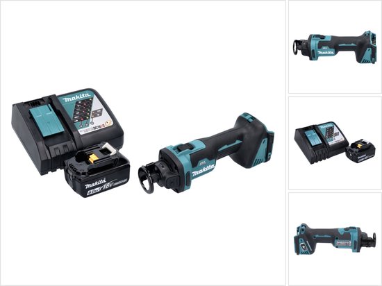 Tour sans fil Makita DCO 181 RG1 18 V 32 000 tr/min sans balais + 1 batterie rechargeable 6,0 Ah + chargeur
