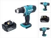 Makita DDF 453 T1 accuboormachine 18 V 42 Nm + 1x oplaadbare accu 5.0 Ah - zonder oplader