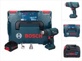 Bosch GHG 18V-50 Professionele snoerloze heteluchtblazer 18 V 300° C / 500° C + 1x ProCORE oplaadbare accu 5,5 Ah + L-Boxx - zonder oplader