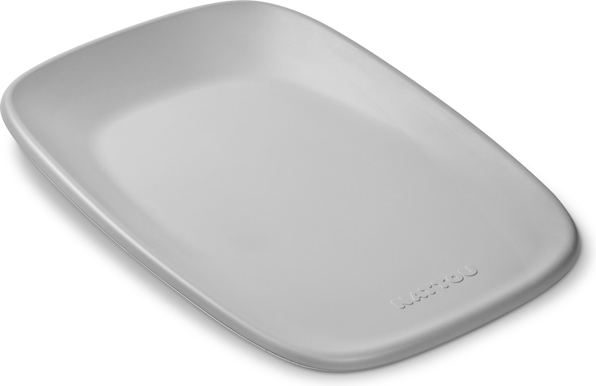 Goedkoopste Nattou Softy - Verzorgingskussen - verschoonkussen - waskussen - aankleedkussen - 70 cm - Grijs