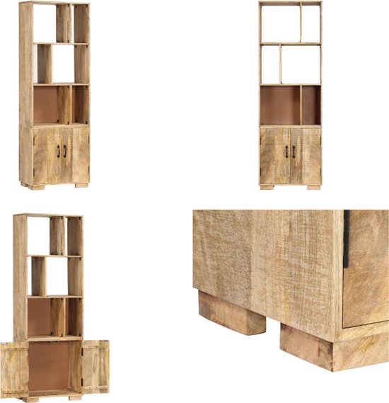 vidaXL Kamerscherm/boekenkast 100x24x140 cm bewerkt hout wit