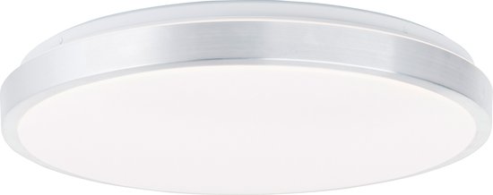 Brilliant Livius - Plafonnier - LED 36W - Télécommande - Nickel