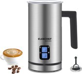Elekchef - 4 In 1 Koffie Melkopschuimer - Opschuimen - Foamer - Automatische Melk Warmer - Koud/Hot - Latte Cappuccino - Eiwit Poeder - Chocolade
