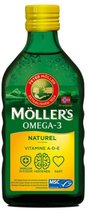 Moller's Omega-3 Naturel - 250 ml - Visolie - Visolie - Voedingssupplement