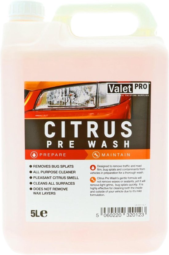 Valet Pro Citrus preWash 5000ml bol