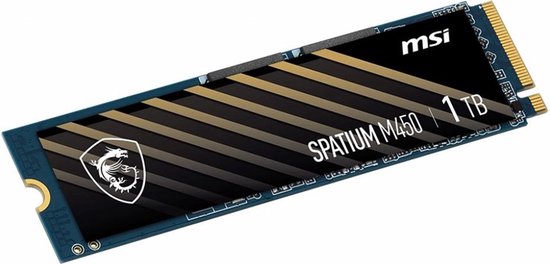 SPATIUM M450 PCIe 4.0 NVMe M.2 1TB V1 van MSI — afbeelding 4