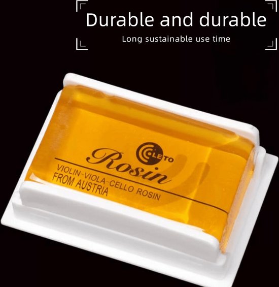 Rosin Violin snaar was string wax bol