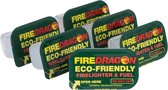 Fire Dragon - Brandstof - Solid fuel - Waterproof - 6 Stuks