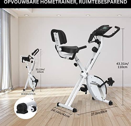 HOMCOM Mini Heimtrainer Arm-und Beintrainer Pedaltrainer für Senioren mit LCD-Display verstellbarer Widerstand Fitnessbike Hometrainer für Zuhause