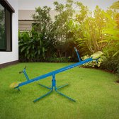 Balançoire - Rotative à 360 ° - Balançoire pour l'extérieur - Planche à bascule - Jardin de Jouets de plein air - 183 x 100 x 44 cm
