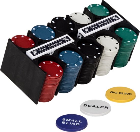 Lot 200 Jetons Poker Casino Texas Holdem Avec Tapis Et Boîte - Ensemble Complet