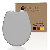 instmaier toiletzitting - Made in Germany - duroplast - ovale vorm - Grijs