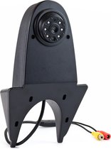 AMiO Caméra de recul intégrée IR LED Vision nocturne pour camion/bus/camion/ Camper Zwart