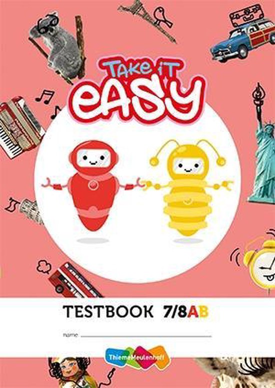 Take it easy Toetsschrift groep 78 2e druk (set a 5 ex) 9789006106800 Boeken