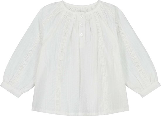 Kids Gallery peuter blouse - Meisjes - Dark Off-White - Maat 98
