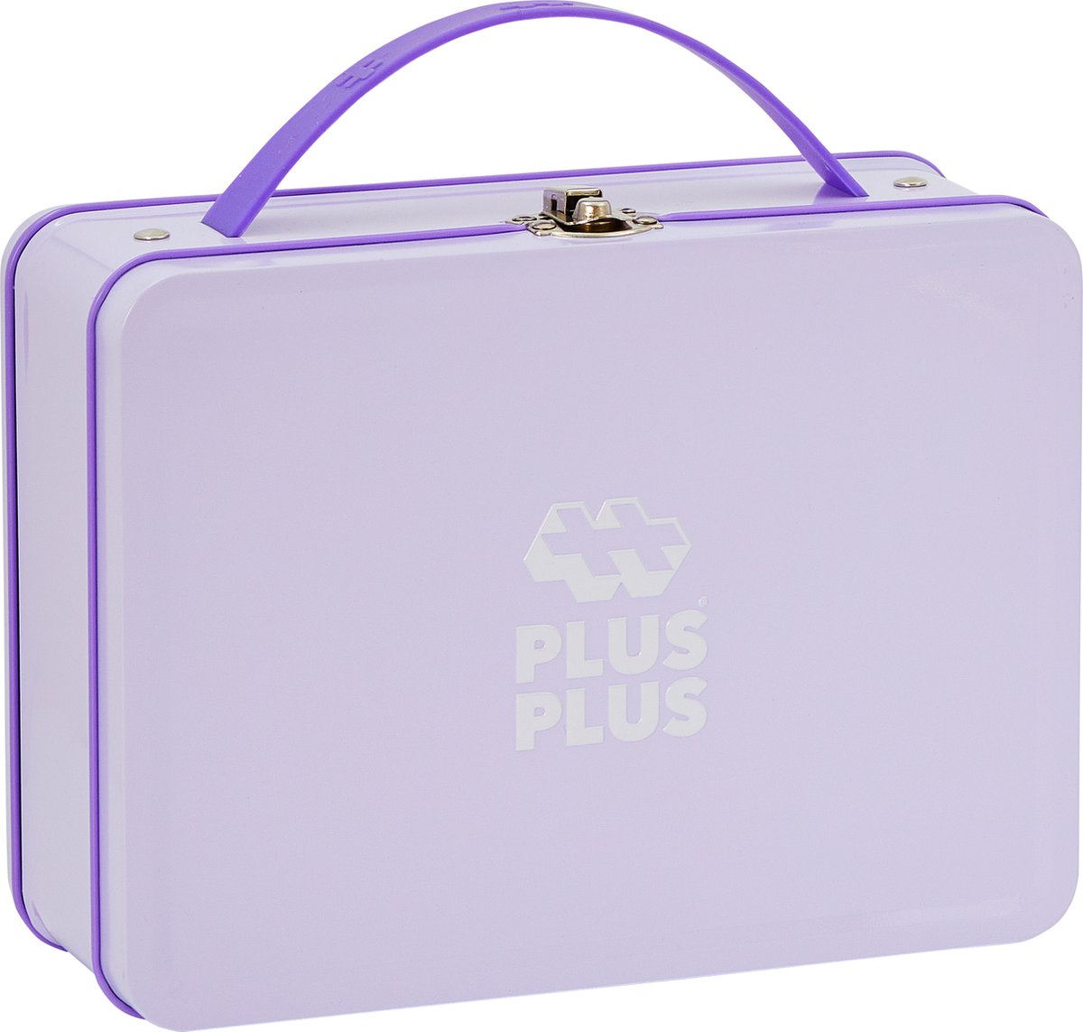 Plus-Plus Basic Reiskoffer pastel 600 delige bouwset Pastel Lila paars - 7003 - Bouwspeelgoed - Constructiespeelgoed - Set met bouwstenen - Vanaf 5 jaar — afbeelding 9
