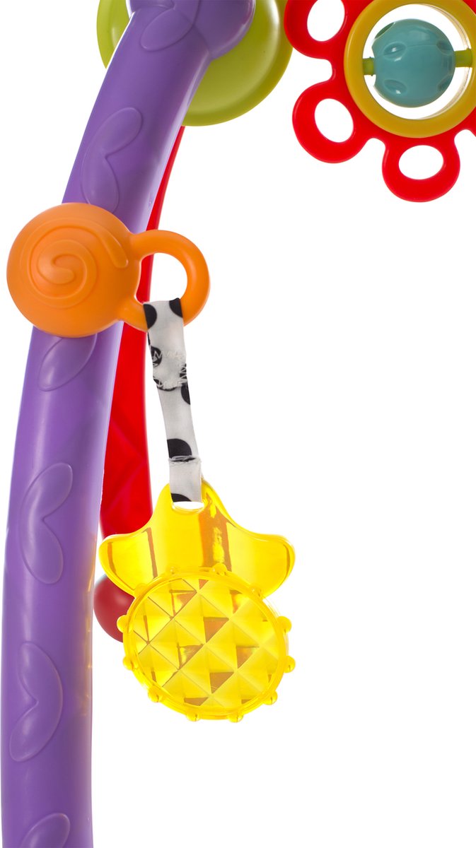Playgro Fold and Go Playgym - Babygym - acitiviteitengym - Speelgoed Baby - Babyspeelgoed - Pasgeboren baby speelgoed - Ontwikkeling Baby - Kraamcadeau - 5 afneembare hangspeeltjes — afbeelding 13