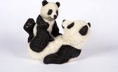 Panda met jong - Hamac - Tuinbeeld